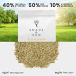 Shade & Sun grass seed composition