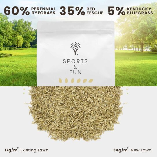 Sport & Fun Grass Seed composition