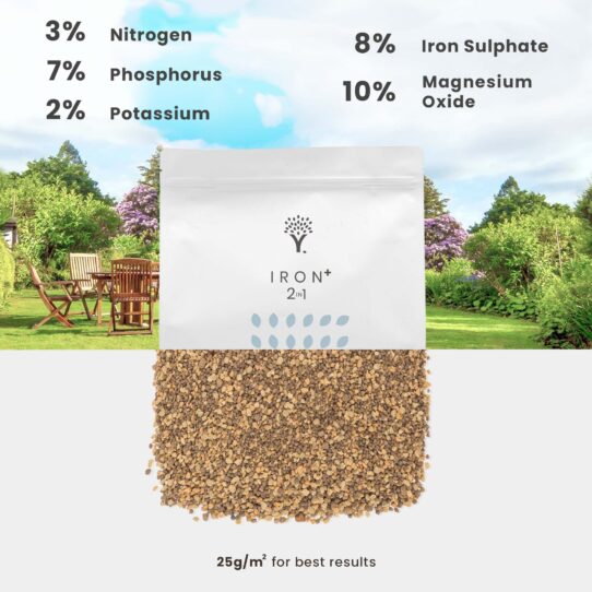 Composition iron sulphate fertiliser
